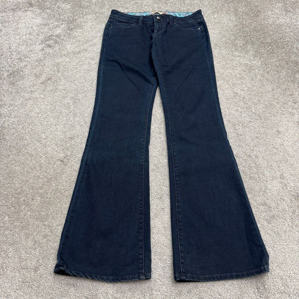 PAIGE Dark Indigo Boot Cut Jeans